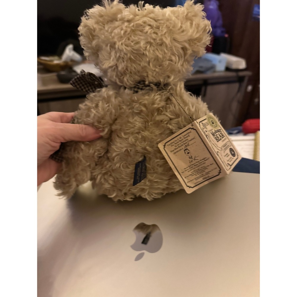 Boyds Bear Mohair Collection Certificate 17115 Collectible Teddy - Picture 2 of 7